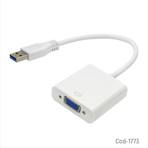 Convertidor De Vídeo USB 3.0 A VGA por mayor - Electronica por mayor