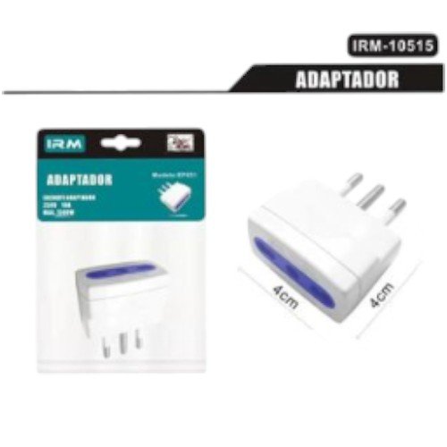 Adaptador de Enchufe Triple 10515 - Inserción de Conversión Compacta por mayor - Electrónica por mayor