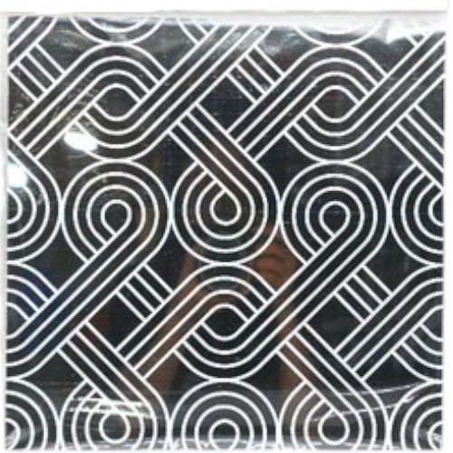 Adhesivo de Pared Acrílico con Acabado Espejo y Diseño de Lazos Entrelazados 30x30 cm por mayor Hogar por mayor