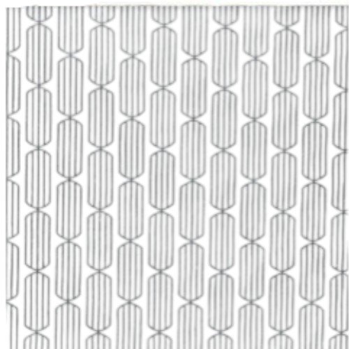 Adhesivo de Pared Acrílico con Diseño de Eslabones de Cadena Rayada 30x30cm por mayor Hogar por mayor