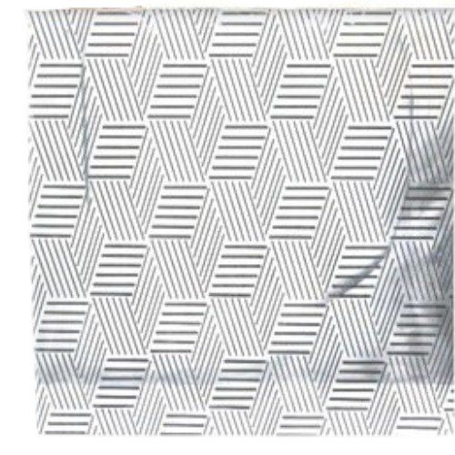 Adhesivo de Pared Acrílico Tipo Espejo con Diseño de Hexágonos y Rayas 30x30 cm por mayor - Hogar por mayor