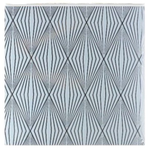 Adhesivo de Pared Acrílico Tipo Espejo con Diseño de Rombos Geométricos 30x30cm por mayor - Hogar por mayor