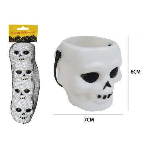 ADORNO CALAVERA BLANCA por mayor - Halloween por mayor