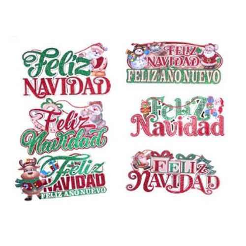 ADORNO FELIZ NAVIDAD por mayor Navidad por mayor