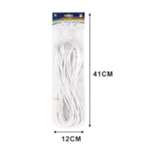 Alargador Eléctrico de Máximo Alcance 15M - Extensión Reforzada Blanca por mayor - Electrónica por mayor