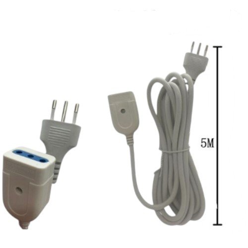 Alargador Eléctrico MULTIPRESA 5M - Extensión Reforzada de Un Solo Bit por mayor - Electrónica por mayor
