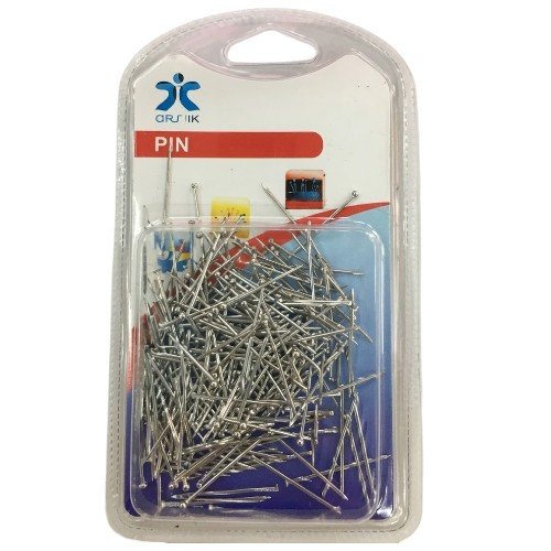 Alfileres Niquelados 28mm por mayor Útiles Escolares por mayor