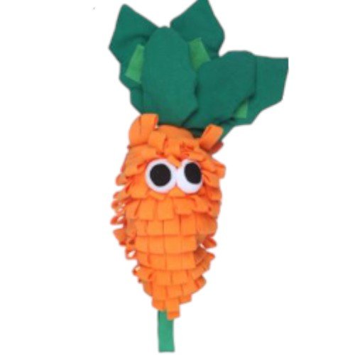 Alfombra Olfativa de Entrenamiento y Estimulación para Mascotas con Diseño de Zanahoria por mayor - Mascotas por mayor