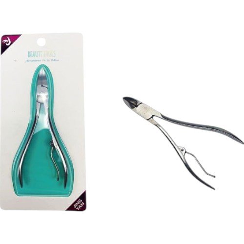 Alicate Profesional para Cutículas de 12.4cm en Acero Cromado por mayor Belleza por mayor
