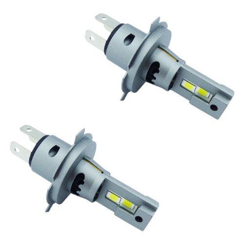 Ampolleta Kit LED H-4 Para Auto Marca AUTO IDEAL A 12 Volt Luz Blanca. por mayor Electrónica por mayor