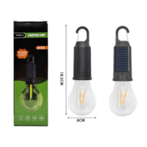 AMPOLLETA RECARGABLE-SOLAR por mayor - Electrónica por mayor