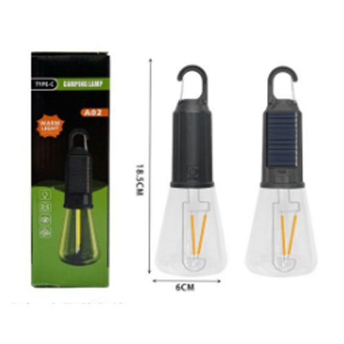 AMPOLLETA RECARGABLE-SOLAR por mayor - Electrónica por mayor