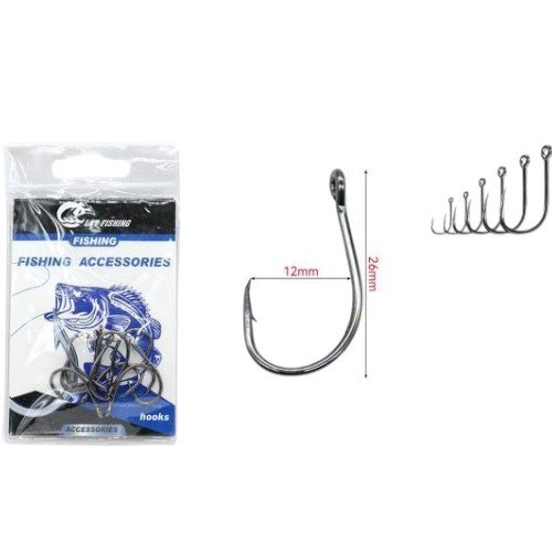 Anzuelos de Pesca Profesionales de Alta Resistencia No. 2/0 por mayor - Hogar por mayor