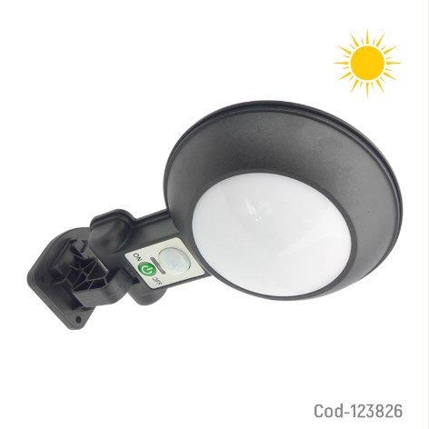 Aplique Solar Luz LED Con Sensor De Movimiento, Modelo JX-166 por mayor - Electronica por mayor