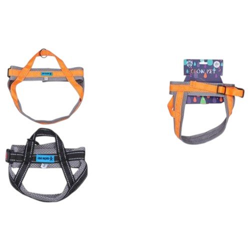 Arnés Ajustable de Malla con Cierre de Seguridad y Ribete de Alta Resistencia - Talla M - Venta Mayorista por mayor - Mascotas por mayor