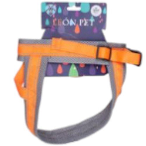 Arnés Ajustable de Malla con Cierre de Seguridad y Ribete de Alta Resistencia - Talla M - Venta Mayorista por mayor - Mascotas por mayor