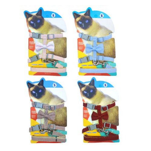 Arnes+correa para gato 1,0 - TALLA S - Compras Aqui