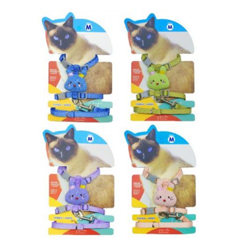 Arnes+correa para gato 1,5 - TALLA M - Compras Aqui