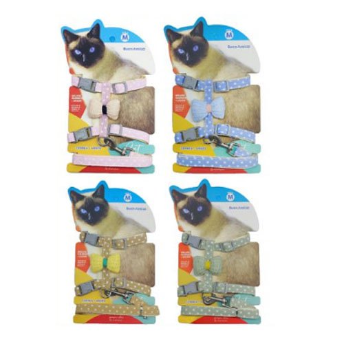 Arnes+correa para gato 1,5 - TALLA M - Compras Aqui