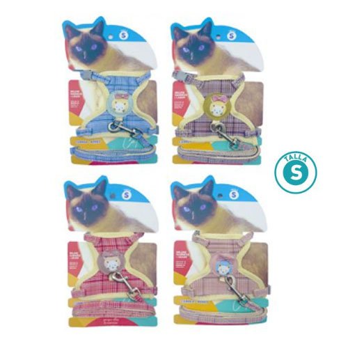 Arnes+correa para gato - TALLA S - Compras Aqui