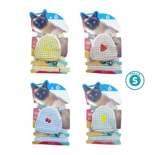 Arnes+correa para gato - TALLA S - Compras Aqui