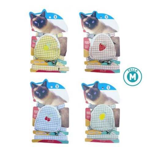 Arnes+correa para gato - TALLA M - Compras Aqui