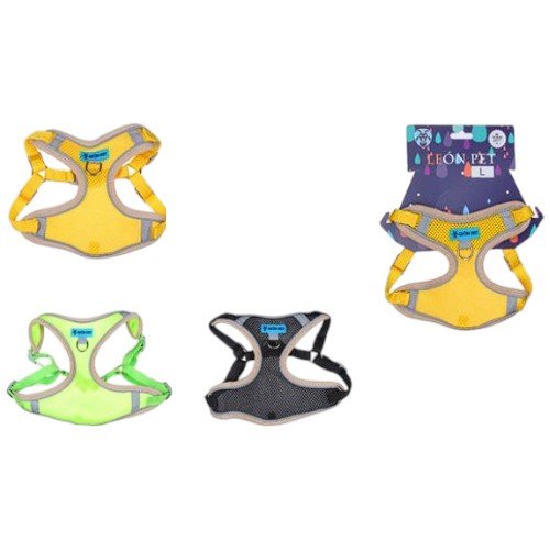 Arnés Profesional de Malla Transpirable con Ribetes Reflejantes - Talla XL - Venta Mayorista por mayor - Mascotas por mayor