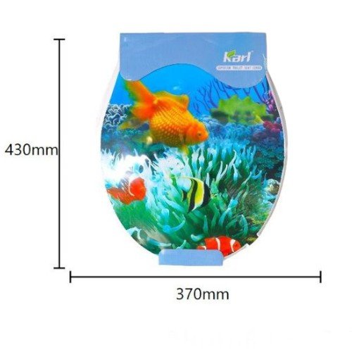 Asiento para Inodoro Acolchado de Alta Definición con Diseños Temáticos y Material Confortable por mayor Hogar por mayor