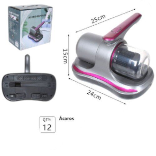 Aspiradora de Mano Anti-Ácaros con Diseño Ergonómico y Depósito Transparente por mayor - Electrónica por mayor