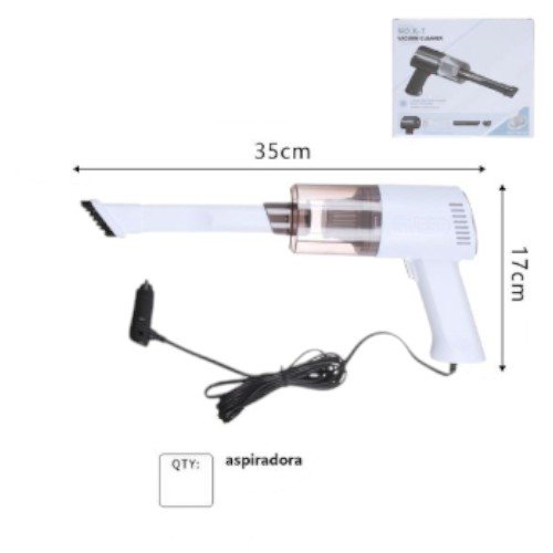 Aspiradora de Mano Inalámbrica de 35cm con Diseño Compacto y Accesorios de Limpieza por mayor - Electrónica por mayor