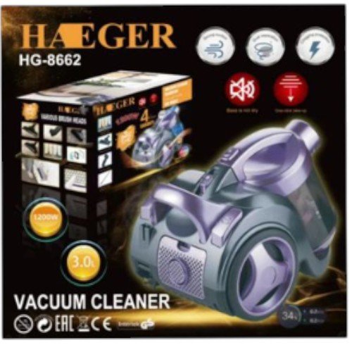 Aspiradora de Trineo de 1200W con Capacidad de 3.0L, Recogida Automática y Varios Cepillos por mayor - Electrónica por mayor