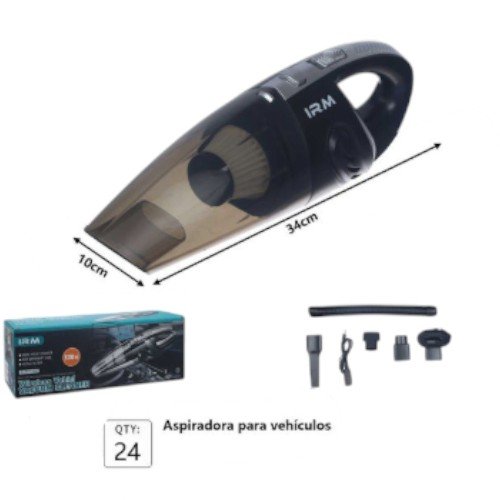 Aspiradora Portátil para Vehículos de 120W  por mayor - Electrónica por mayor