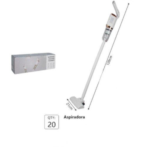 Aspiradora Vertical Inalámbrica de 120cm con Diseño Ergonómico y Batería Recargable por mayor - Electrónica por mayor