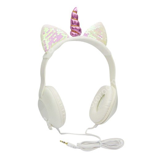 Audífono De Cintillo, Diseño Unicornio. por mayor Electrónica por mayor