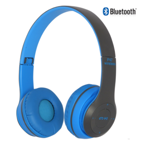 Audifonos Cintillo Bluetooth, P47 Con FM/TF/Microfono por mayor Electronica por mayor