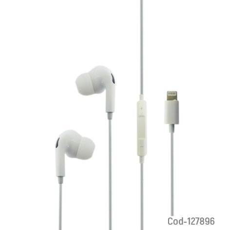 Audifonos Con Microfono Modelo Pro Con Bluetooth, In Ear, Conector Lighning, Estereo, Caja De Cristal. por mayor Electrónica por mayor