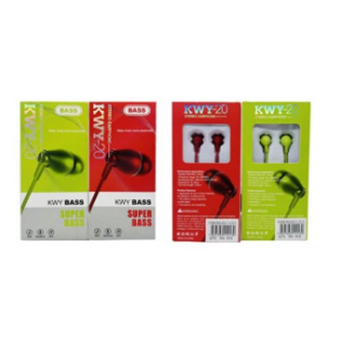 AURICULARES KWY-20 por mayor - Electrónica por mayor