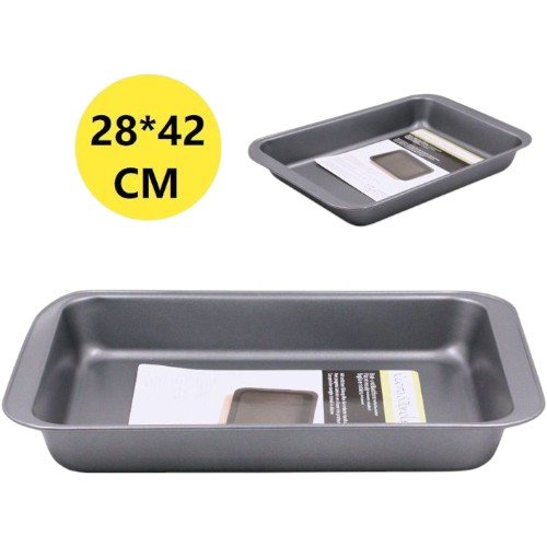 Bandeja de Horno Rectangular Mediana Antiadherente de 42 cm por mayor Hogar por mayor