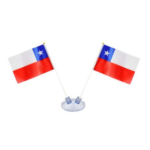 BANDERA DOBLE DE CHILE por mayor - Fiestas-Patrias por mayor