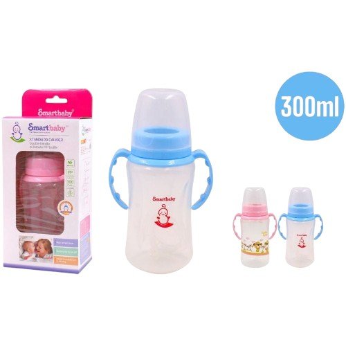Biberón de Polipropileno con Doble Asa Ergonómica 300ml 300ML por mayor en Chile