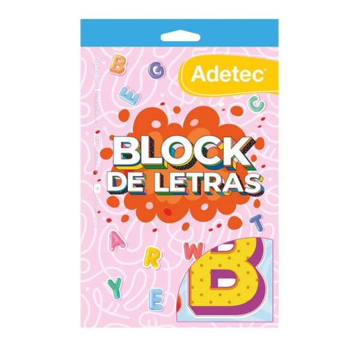 BLOCK STIKERS LETRAS 844 por mayor - Útiles Escolares por mayor