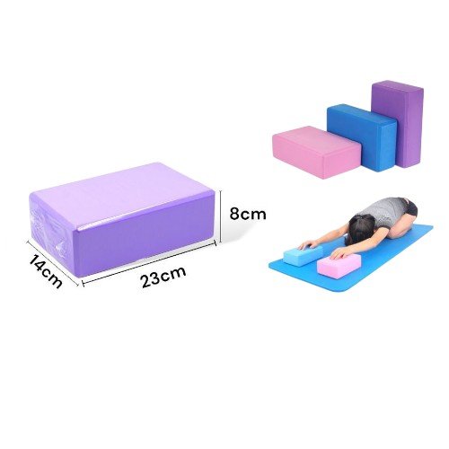 Bloque de Yoga Monocolor de Alta Densidad para Soporte y Estiramiento  por mayor - Hogar por mayor