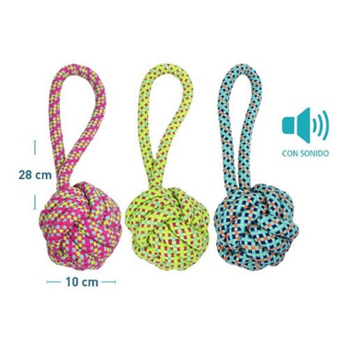 BOLA DE CUERDA por mayor Mascotas por mayor