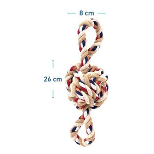 BOLA DE CUERDA por mayor Mascotas por mayor