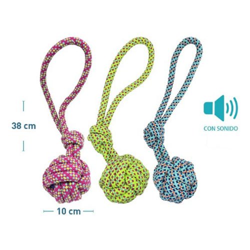 BOLA DE CUERDA por mayor Mascotas por mayor
