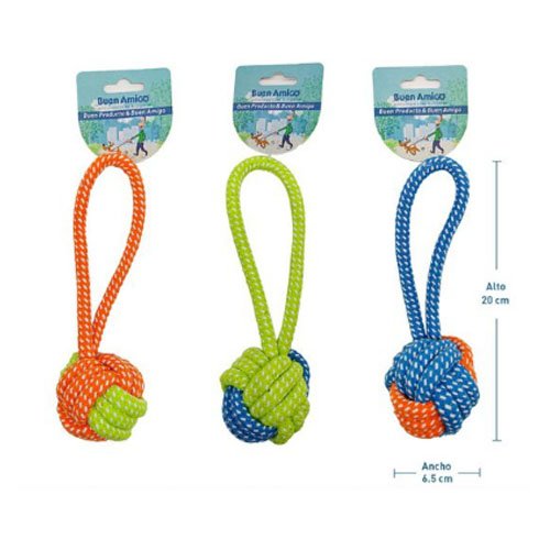 BOLA DE CUERDA por mayor - Mascotas por mayor