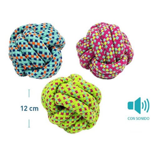 BOLA DE CUERDA ALGODON por mayor Mascotas por mayor