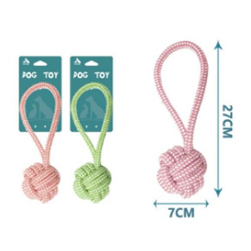 BOLA DE CUERDA CON ASA por mayor Mascotas por mayor