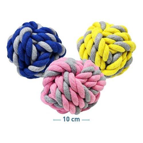 BOLA DE CUERDA GRANDE por mayor Mascotas por mayor