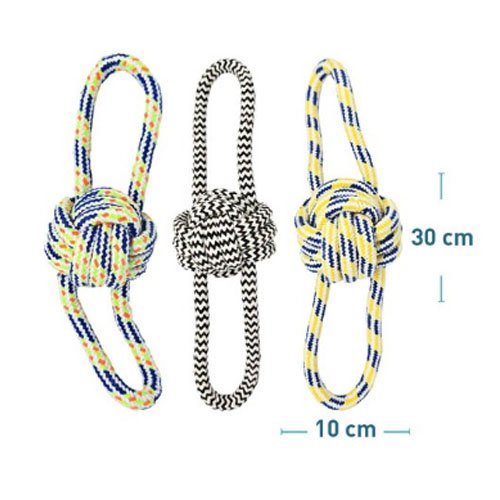 BOLA DE CUERDA GRANDE por mayor Mascotas por mayor